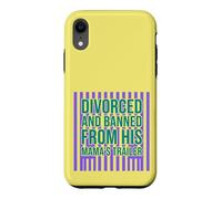 Divorced and Banned From His Mamas Trailer Funny Divorce Case for iPhone XR