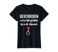 Divorced and she lived happily ever after T-Shirt