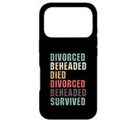 Divorced Beheaded Died Survived Tudor Case for iPhone 17 Pro