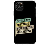 Divorced Of All My Mistakes You Are The Mistakiest Divorce Case for iPhone 11 Pro Max