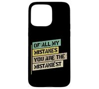 Divorced Of All My Mistakes You Are The Mistakiest Divorce Case for iPhone 15 Pro Max