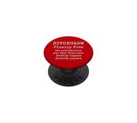 Divorgasm Finally Free Freshly Signed Divorce Papers PopSockets Adhesive PopGrip