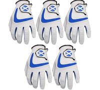 Divot Diva 5 England or Scotland All Weather Golf Gloves 4 Men Gents (Scotland, Med/Lge)