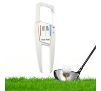 Divot Repair Tool Đe Golf - Dë Green Folding Fork with Magnetic Ball Marker | Button, Durable Dè Zinc Alloy, Portable Dè Golf Tool