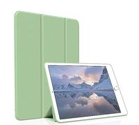 Divufus Case for iPad Air 3 / Pro 10.5 Inch, Lightweight Slim Soft TPU Trifold Stand Smart Cover, Auto Sleep/Wake Case for iPad Air 3rd Generation/Pro 10.5, Matcha Green