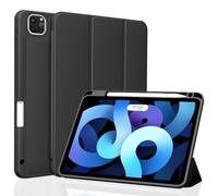 Divufus Case for iPad Pro 11 4th/3rd/2nd Generation with Pencil Holder, Black