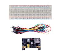 divuukyi MB102 Breadboard For MB102 Protoboard PCB Board BreadBoard 830 Point Solderless Universals Prototype Test Develop