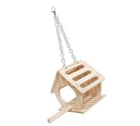 divuukyi Parrots Swing Grinding Scratchers Perch Birdhouse Bird Stand Cage Toy Nest Rack Toy Grinding Perch Supplies