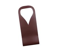 divuukyi Portable Wine Bag PU Leather Wine Holder Soft Lining Pouches for Bottle Protections Single Bottle Champagne for Event