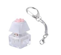 divuukyi Silicone Cats Paws Portable Switches Tester Kits Keyboard Switches Keychain Toy Switches Testing Tool For Stress Relief