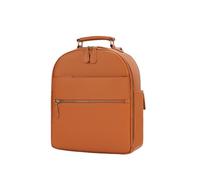 Divvia Camera Backpack Classic Leather with 15 inch Laptop Compartment, Professional Camera Bag for Photographers for DSLR Large, Brown, 10L US, Minimalist