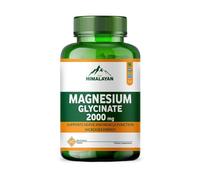 Divya Himalayan Magnesium Glycinate Supplement for Muscle, Bone & Nerve Support & Promote Metabolism for Optimal Calcium Aborsption- 60 Vegan 1000mg Tablet