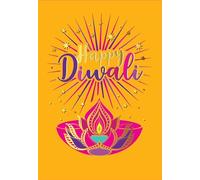 Diwali Card, Happy Diwali Diya - 7 x 5 inches - Regal Publishing