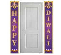 Diwali Decorations 71x12 Inch Outdoor Indoor Porch Happy Diwali Sign Indian Diwali Festival Of Lights Decor And Supplies A