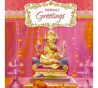 Diwali Greetings card with Lord Ganesh