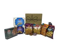 Diwali Luxury Gift Hamper Box Haldiram Sweets Haldiram Namkeen Diya Box Milk Cake Besan Ladoo Kaju Katli Diwali Hamper Gift Box Diwali Sweet Gift Box Diwali Sweet Popular Indian Sweets Boxed Treatz