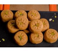 Diwali Special Premium Indian Mawa Peda - Traditional Milk Sweet, Rich & Creamy Mithai for Festivals & Celebrations - Freshly Made, Traditional Mithai for Festivals & Gifting (750g)