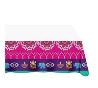 Diwali Table Decorations Diwali Table Cloth Diwali Decorations for House Happy Diwali Party Printed Table Cover Plastic Tablecloths for Diwali Party Supplies, 108 X 54 Inch