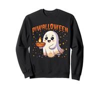 Diwalloween Halloween Boo Ghost Deepavali Happy Diwali Sweatshirt