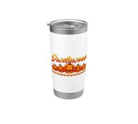 Diwalloween Halloween Pumpkin Ghost Deepavali Happy Diwali Stainless Steel Insulated Tumbler