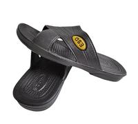 DIWANGQIANG Antistatic Slippers | ESD Safe Conductive Slippers | Provides Grounding for Static Control | Unisex, blackone, 11.5 UK