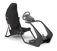 DIWANGUS Foldable Racing Simulator Cockpit - Sports Car Design, Adjustable Back & Headrest, Includes Gear Shifter - Compatible with Logitech/Thrustmaster/MOZA/FANATEC （Electronic not Included