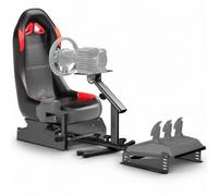 DIWANGUS Racing Simulator Cockpit Racing Wheel Stand With Seat Gaming Chair Sim Racing Cockpit For G29 G920 G923 G27 G25 T248X T248 T300RS T150 458TX Xbox PS4 PS5 PC Accessories