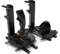 DIWANGUS UK 2-PACK Hotas Desk Mount,Joystick Desk Mount for Flight Sim Game Suitable for Thrustmaster T16000M FCS/TCA/T.Flight HOTAS 1/4,for Logitech G X52/X52 Pro/X56(Joystick NOT INCLUDED)