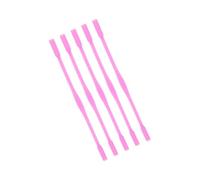 diwedaso 5pcs Kids Silicone Eyeglasses Non-Slip Strap Sports Band Cord Comfortable and Stylish Elastic Lanyard, Rose Red