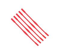 diwedaso 5pcs Kids Silicone Eyeglasses Non-Slip Strap Sports Band Cord Comfortable and Stylish Elastic Lanyard, Red