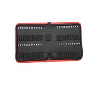 diwedaso Bit Storage Bag Organizer Suitable for Storage of Hand Tools Durable Portable Pouch for Electricians Plumbers and Carpenters Bit Carrier Professional, Black, 22.4x17.7x4.2cm
