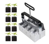 diwedaso Clay Manufacturing Handheld Soil Block Maker For Easy Clods Heavy-duty Small And Large Soil Block Maker With Ergonomic