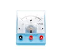 diwedaso Durable Physics Electric Circuit Learning Kits Convenient Compact Tools For Hands On Experimentation Junior High School Physics Electricity Experiment, Voltmeter, 8.2x8.8x5.3cm