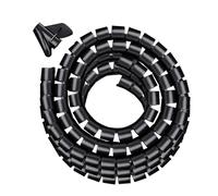 diwedaso EV Charger Cable Protector Flexible Wire Loo-m Cover For Electric Vehicle Charging Cable Garage Outdoor Pet Chew, 16MM-22MM, 10M