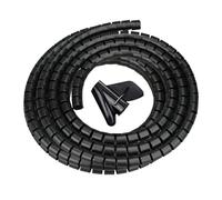 diwedaso EV Charger Cable Protector Flexible Wire Loo-m Cover For Electric Vehicle Charging Cable Garage Outdoor Pet Chew, 12-16MM, 10M