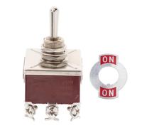 diwedaso High-End Toggle Switch Waterproof E-TEN 403 Quick Connect And Solid Connection Various Applications More Convenient To Operate. Easy To, 403 ON OFF ON, 3.6x6cm