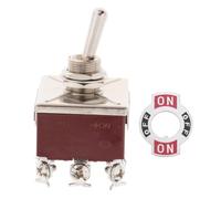 diwedaso High-End Toggle Switch Waterproof E-TEN 403 Quick Connect And Solid Connection Various Applications More Convenient To Operate. Easy To, 402 ON ON, 3.6x6cm