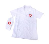 diwedaso Nurse Costume for Kids Aimed At Engaging Young Minds in Fun Learning Activities Through for Creative Role Play During Key Events Costume Accessory