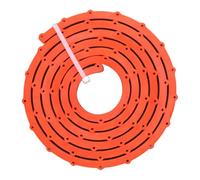 diwedaso Portable Curve Template Strip Woodworkers On Move Flexible Ensures Reliable Performance Compact Tool Facilitates Easy Handling Woodworking Profiling, Orange, 2M