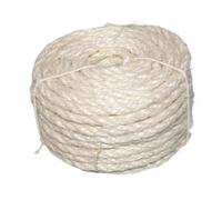 diwedaso Sisal Rope Cat Scratcher Post Toy Crafted With Reliable Materials Ensuring Engaging Experiences For Curious Cats Cat Scratcher Post Toy DIY Decor, White, 10m