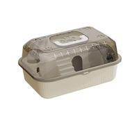 diwedaso Spacious Portable Carrier Hamster Carry Case Cage Convenient Travel With Small Animals Which Is Not Only Sturdy But Also Easy To Clean Portable