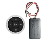 diwedaso Universal Wireless Bluetooth Media Button 7 Key for Car Enhanced and Intuitive Navigation