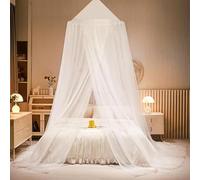 Dix-Rainbow Mosquito Net & Bed Canopy for Double/single Bed - Travel-Ready Bed Tent for Children with Girls Room Decor, Anti-Midge Net Bed Curtains and Canopy Bed Accessories