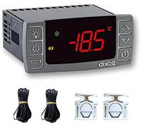 Dixell XR30CX-5N1C1 230V/50Hz-60Hz Digital Thermostat Controller Off Cycle Defrost for Refrigeration Applications at Normal Temperature(with 2 NTC Probe Inputs)