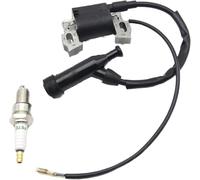 Dixhills Coil with Spark Plug Compatible with Gx160 Gx200 Gx140 Gx110 Gx120 Engine Generator Replacement for mowing machine 4589693/7988801 30500-ZE1-063 30500-ZE1-033 440-105