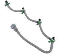 Dixhills Fuel Injector Leak Off Return Pipe Hose Compatible with Focus Mk3 Galaxy Mk2 S-Max C-Max Mondeo Mk4 C30 S40 S60 S80 V40 V50 V60 V70 Replacement for AV6Q9K022AB 31355340 1746271