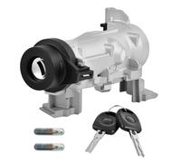 Dixhills Ignition Starter Switch Steering Lock, Ignition Lock Cylinder with Key Compatible with A1 A3 Q2 Q3 TT Alhambra Altea Superb III Golf Replacement for 1K0905851B 1K0905851A