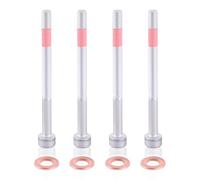 Dixhills Injector Clamp Bolt with Washer Seal Kit Compatible with A-CLASS W168 W169 B-CLASS W245 C-CLASS CL203 W202 W203 W204 E-CLASS W210 Replacement for A0009902907 A0039904012