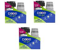 Dixie 14-Pk. Coffee Cups with Lids, 12-oz.