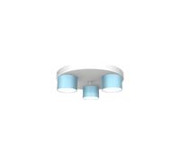 Dixie Blue/White Ceiling Light 3xGX53 MLP7551